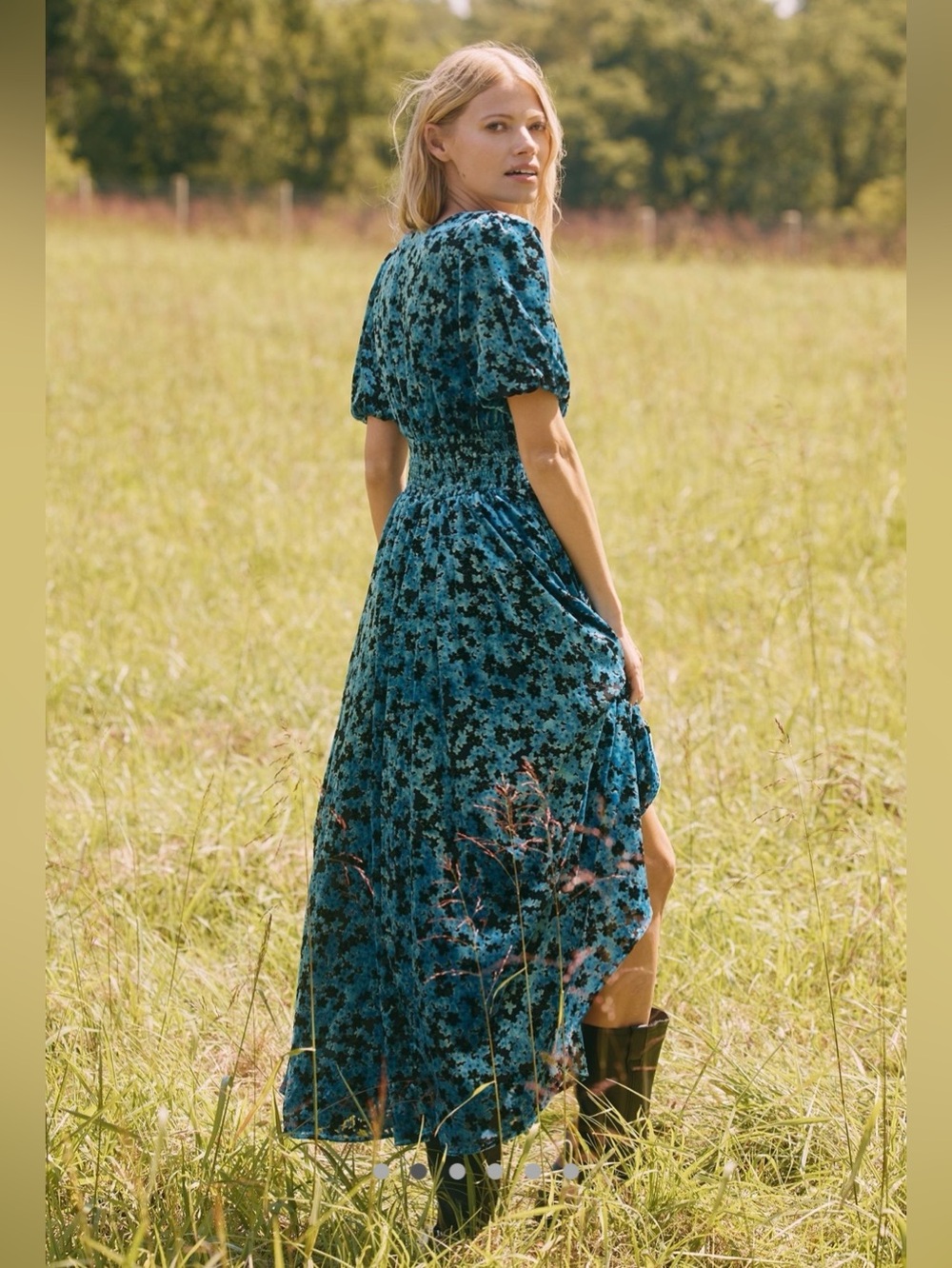 Anthropologie The Katerina button front : velvet edition - Picture 6 of 11